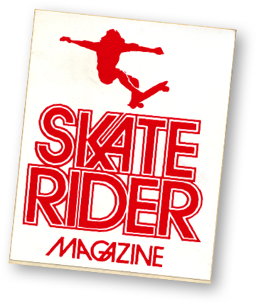 SKATE RIDER (1976-1980) | Skateboarding Heritage Foundation